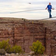 Nik Wallenda takes a risk