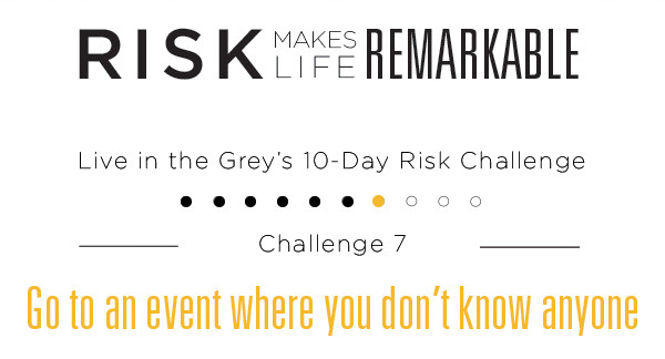 Live in the Grey Risk Challenge - Day 8