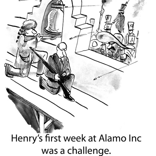 Alamo Inc. cartoon